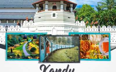 Kandy, a Bustling Asian city
